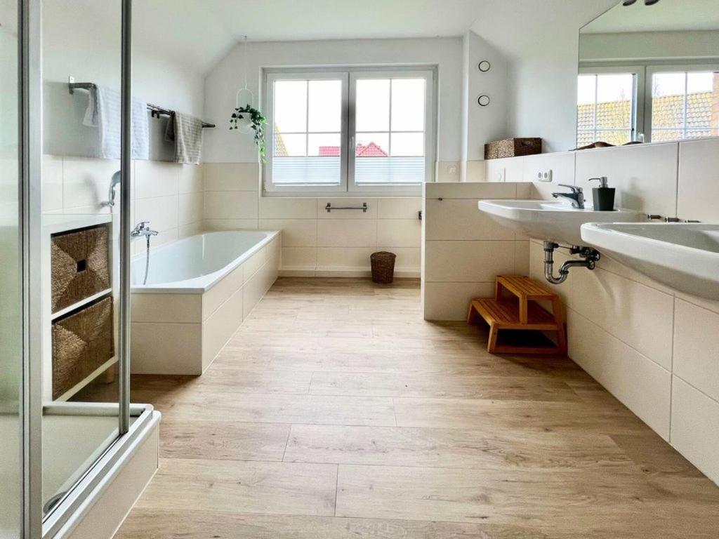 "Sonnenliebe" Ferienhaus Groß Schwansee Exteriér fotografie